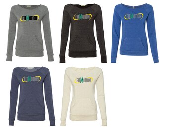 Fit Motion off the shoulder sweatshirt