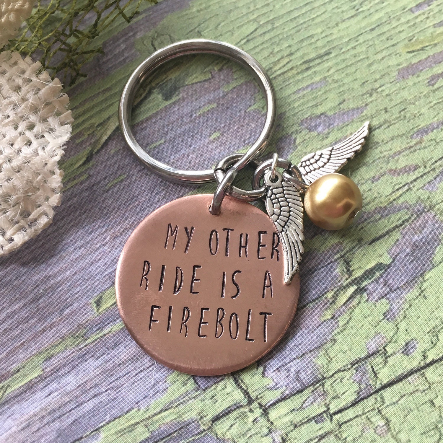 My Other Ride is a Firebolt Nimbus 2000 by SimpleAddtnsBtq on Etsy