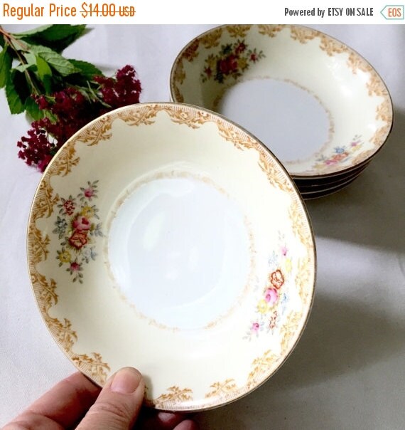 SALE Yamasan china occupied japan bowls vintage by Kimscottageloft