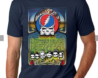 Dead & Co. 2017 3 Skull Steal Your Face T-Shirt