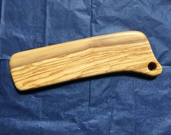 Italian olive wood small baguette/cutting board