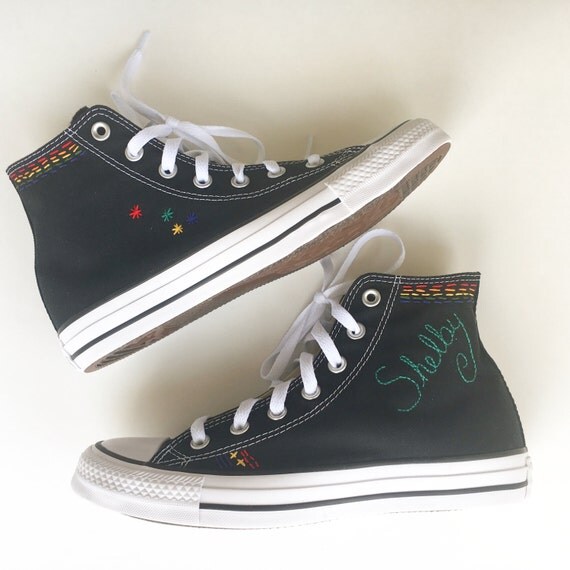 name on converse shoes