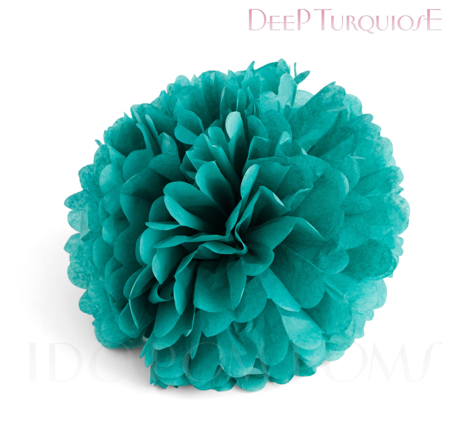 Solid Tissue Paper, Teal, 20 x 30