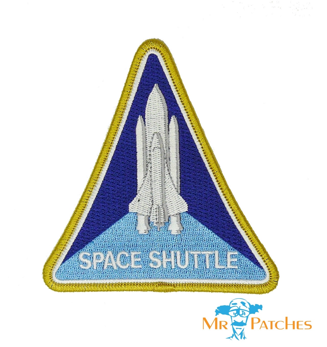 Nasa Shuttle Space Program Patch Full Embroidered Free Shipping Us ...