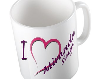 I love Miranda Sings youtube mug