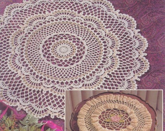 Ultimate doily book Crochet doily Crochet tablecloth pattern