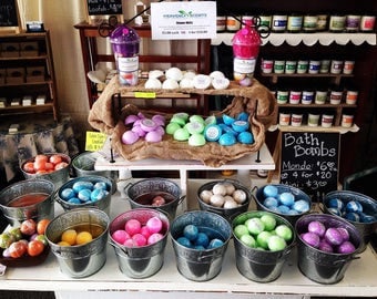Mystery Box - Over Stocked Hand Crafted Bath Bombs, Soaps, Soy Candles, Wax Melts, Bath Salts, Milk Bath, Diffusers