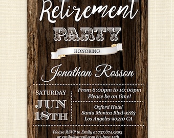 Retirement party | Etsy