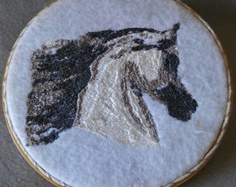 Embroidery Arabian Horse Head Ornament