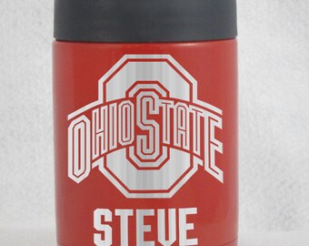 12 oz Yeti Colster Red Ohio State personalized custom Authentic