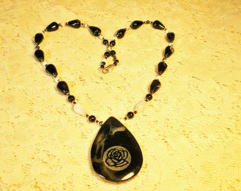 Items similar to Reserved Botswana Agate Necklace on Etsy