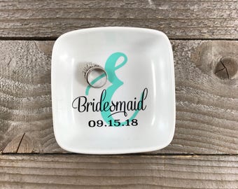 Monogrammed Jewelry Dish, Ring Dish, Personalized Ring Dish, Customized Jewelry Dish, Jewelry Dish, Secret Santa, Jewelry Holder, Christmas