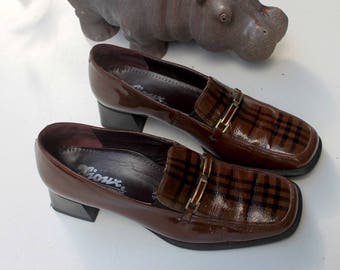 SIOUX"-lacqueshoe, 70s, size: medium