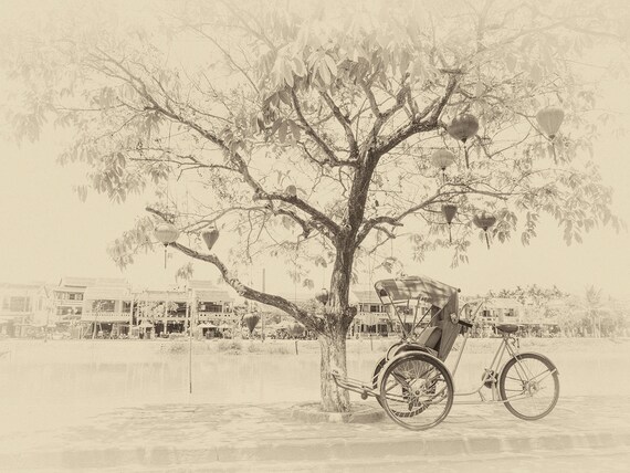 VIETNAM 6. Sepia Tone, Vietnam Print, Hoi An, Travel Photography, Artistic Photography, Photographic Print, Limited Edition