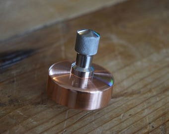 Spinning top - Stainless steel, Copper and Ceramic Spinning top.