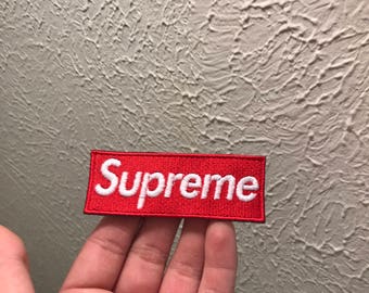 Supreme Embroidered Patch