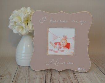 Nana picture frame, custom picture frame, grandma frame, mother's day gift, personalized picture frame, Nana's blessings picture frame