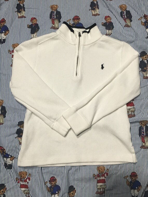 vintage ralph lauren half zip