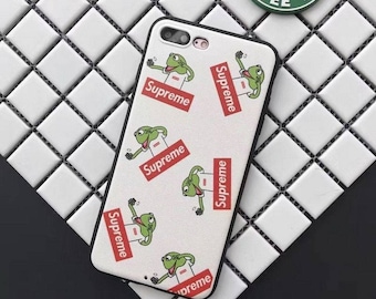 Supreme x kermit inspired iphone case 6(S)/6Plus, 7/7plus