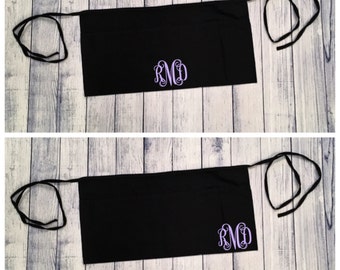 Personalized Monogram 3 Pocket Waist Apron