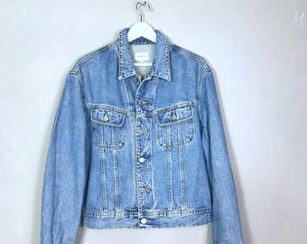 Calvin Klein vintage jeans denim jacket - ck - jeans - 80ies - washed