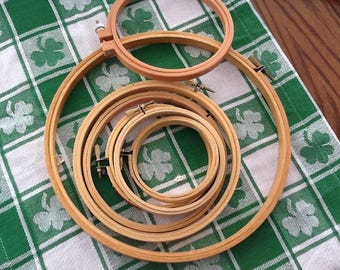 Vintge Embroidery Hoops