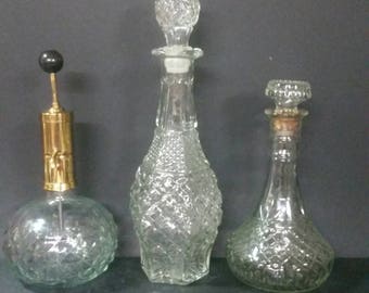 Buyer's choice. Liquor decanter. 3 to choose from.
