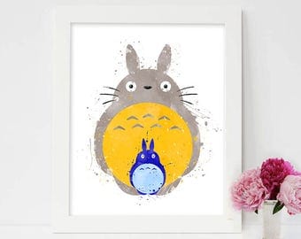 Totoro poster | Etsy