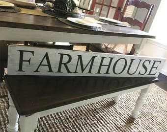 Large FarmHouse Sign / Wooden FarmHouse Sign / Farmhouse decor / Rustic Signs / Fixer Upper Style / Large Signs