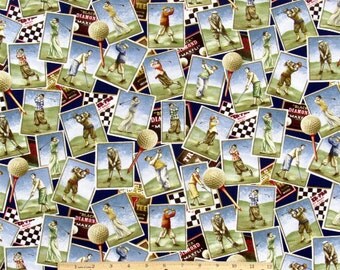 Golf Fabric- "On the Green" From Benartex