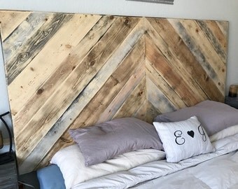 Rustic Headboard, King Size Headboard, Wood Headboard, Real Wood Headboard, Custom Wood Headboard