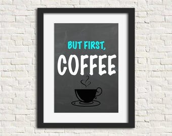 Coffee chalkboard | Etsy
