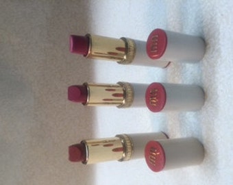 3 Vintage Merle Norman lipsticks