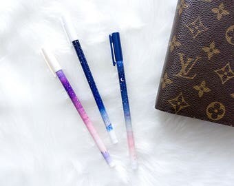 Dusk Till Dawn Gel Pen Set, gel pen, planner pen, cute planner pen, pretty pens, pen set, pastel pens, kawaii pens, cute pens