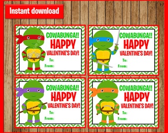 Sesame Street Valentine's Day Cards instant download