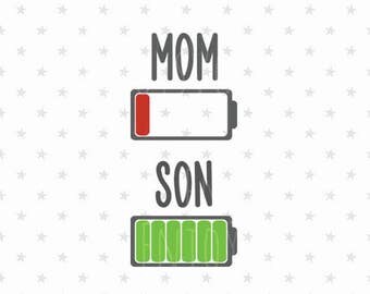 Free Free 347 Mom And Son Shirt Svg SVG PNG EPS DXF File