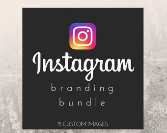 Instagram Branding bundle, branding, social media branding, social media, logo, small business, lularoe, posh