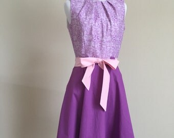 Rapunzel Fit and Flare Dress
