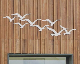 8 Seagull Wall Hanging