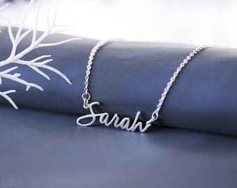 Custom Name Necklace-Personalized Necklace-Custom Necklace -Personalized Name Jewelry -Nameplate Necklace -Birthday Gift -Font Name Necklace