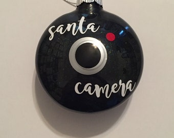 Santa Camera Ornament *Free Shipping*