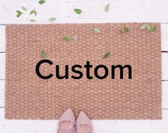 custom doormat