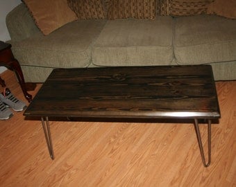Reclaimed wood coffee table