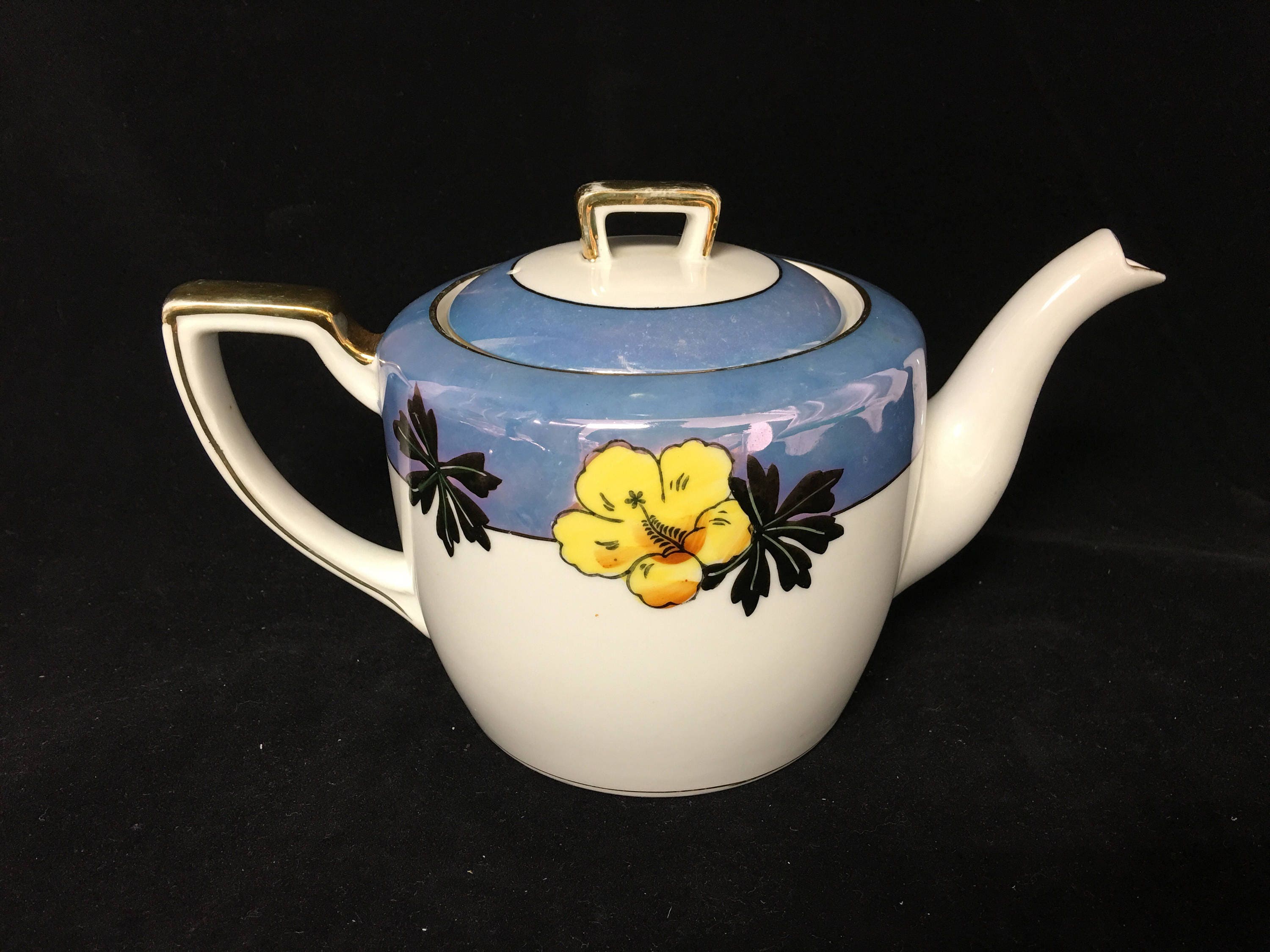 Vintage Noritake Lusterware Tea Pot