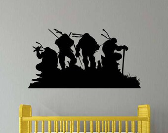 Ninja Turtle Wall Decor tmnt wall art | etsy Ninja Turtle Wall Decor tmnt wall art | etsy