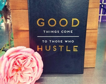 Aspirational Faux Leather 150 Page Notebooks, Journal, Diary, Scratchbook.