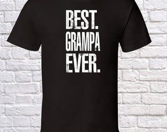 Best Grampa Ever Grandpa Gift, Grampa Birthday, father day Grampa Tshirt, Grampa Gift Idea, Baby Shower,