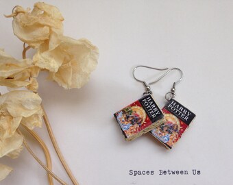Harry Potter Book Earrings