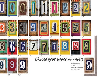 House numbers | Etsy