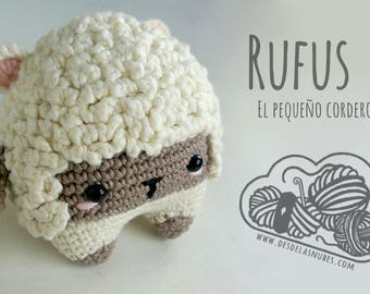 Rufus, sheep made with pattern Lalylala amigurumi